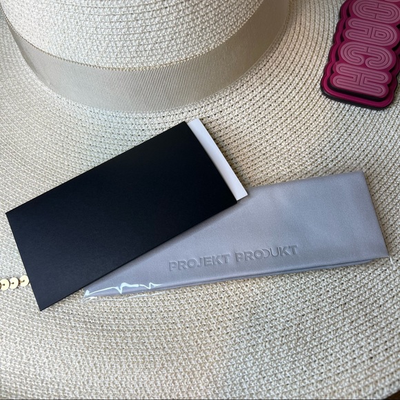 Projekt Produkt Black “Rejina PYO Cat Eye” 49mm Sunglasses, Leather Case, NIB!’ - Picture 6 of 7